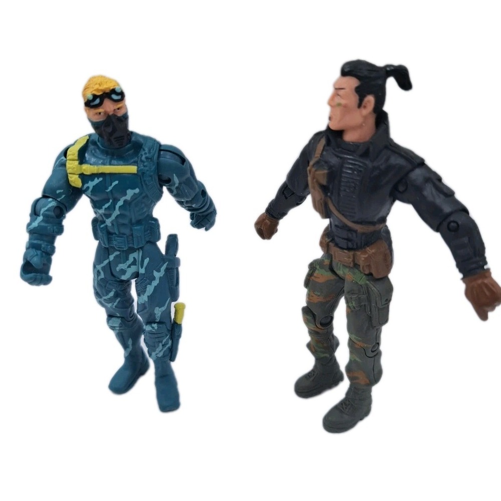2010 Lanard The Corps Commando Force Elite Shinobi Decoder RAIN Kenji Shinto 4"